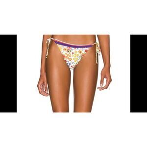 NWT Agua Bendita agua bendita alegria bouk Reversible Floral Bikini Bottoms XL